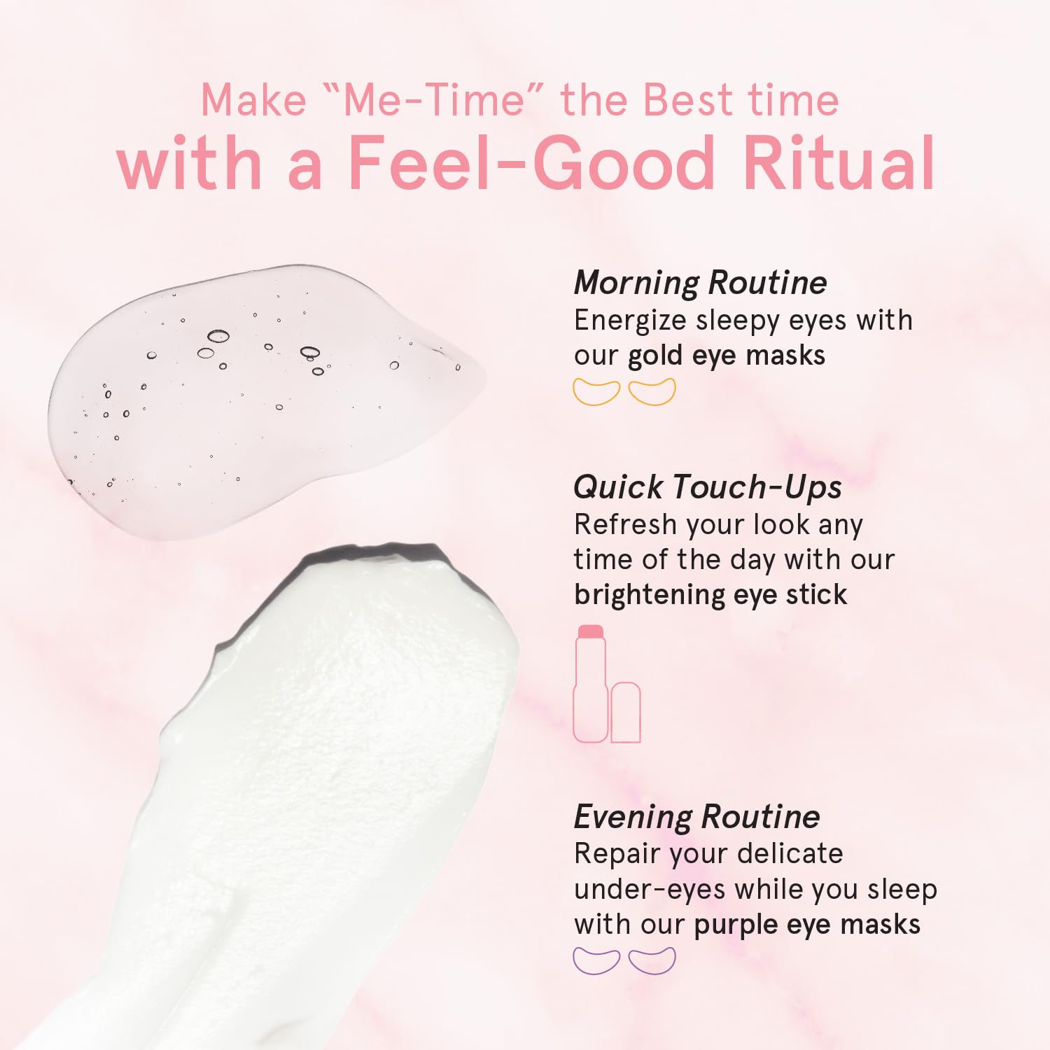 grace & stella Retinol & Caffeine Under Eye Serum Anti Aging | Hydrating Cream with Niacinamide, Peptides - Reduce Wrinkles, Crow's Feet, Puffiness - Vegan Skincare (0.5 floz/15ml)