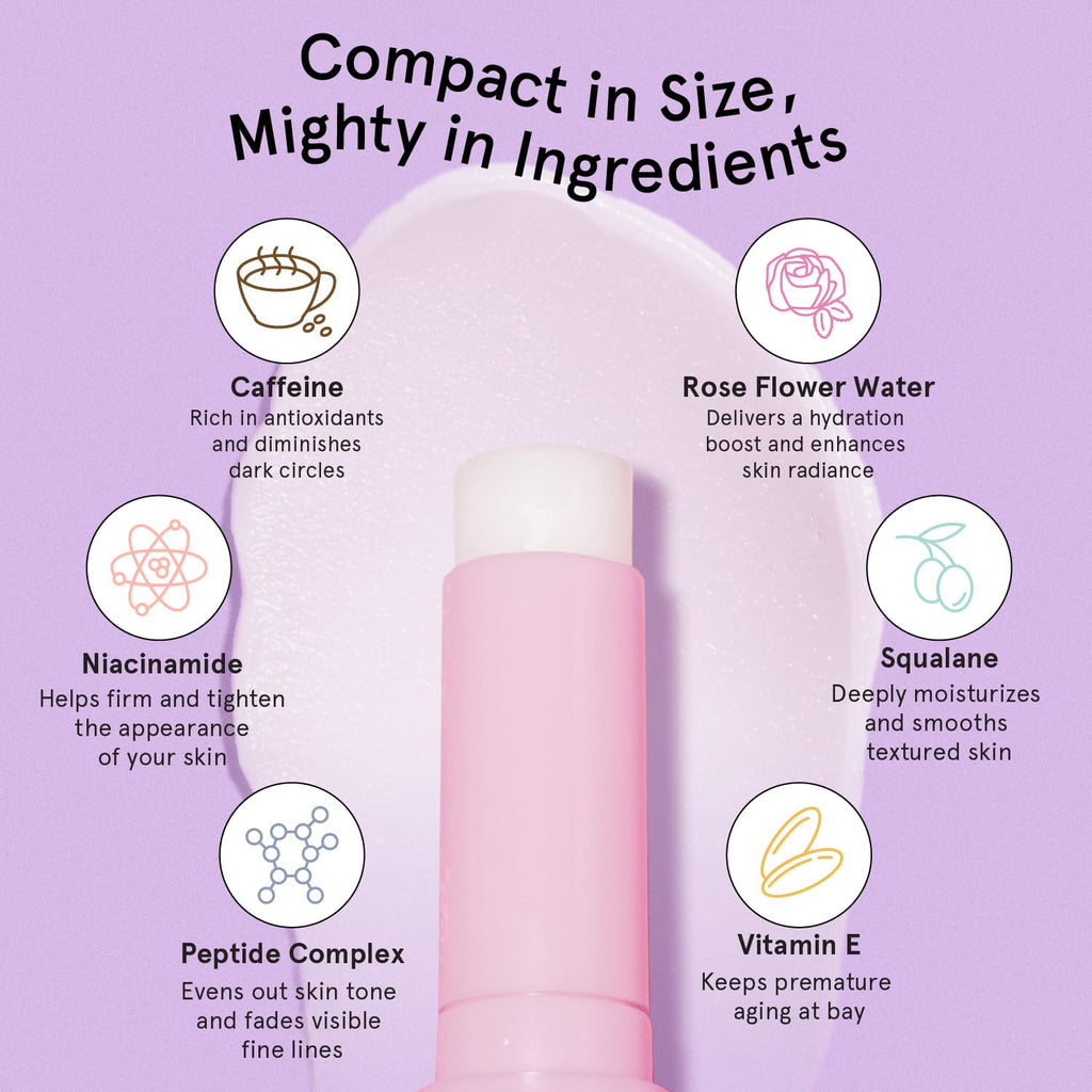 grace & stella Retinol & Caffeine Under Eye Serum Anti Aging | Hydrating Cream with Niacinamide, Peptides - Reduce Wrinkles, Crow's Feet, Puffiness - Vegan Skincare (0.5 floz/15ml)