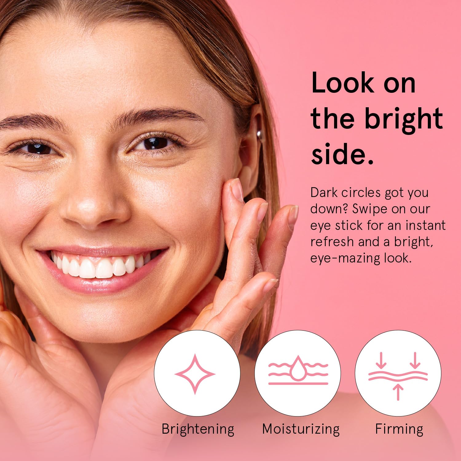 grace & stella Retinol & Caffeine Under Eye Serum Anti Aging | Hydrating Cream with Niacinamide, Peptides - Reduce Wrinkles, Crow's Feet, Puffiness - Vegan Skincare (0.5 floz/15ml)