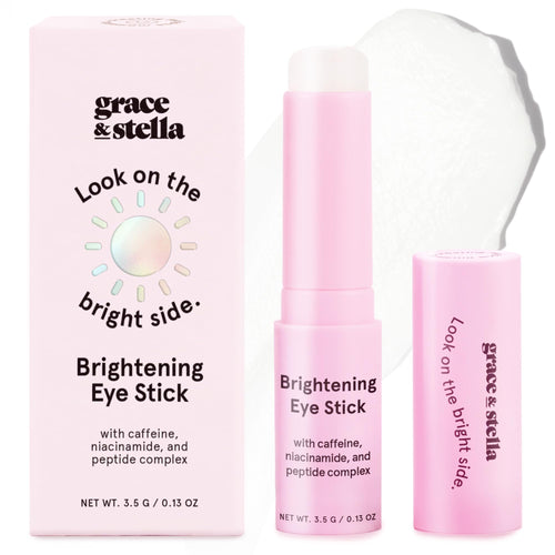 grace & stella Retinol & Caffeine Under Eye Serum Anti Aging | Hydrating Cream with Niacinamide, Peptides - Reduce Wrinkles, Crow's Feet, Puffiness - Vegan Skincare (0.5 floz/15ml)