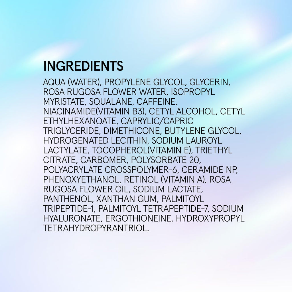 grace & stella Retinol & Caffeine Under Eye Serum Anti Aging | Hydrating Cream with Niacinamide, Peptides - Reduce Wrinkles, Crow's Feet, Puffiness - Vegan Skincare (0.5 floz/15ml)