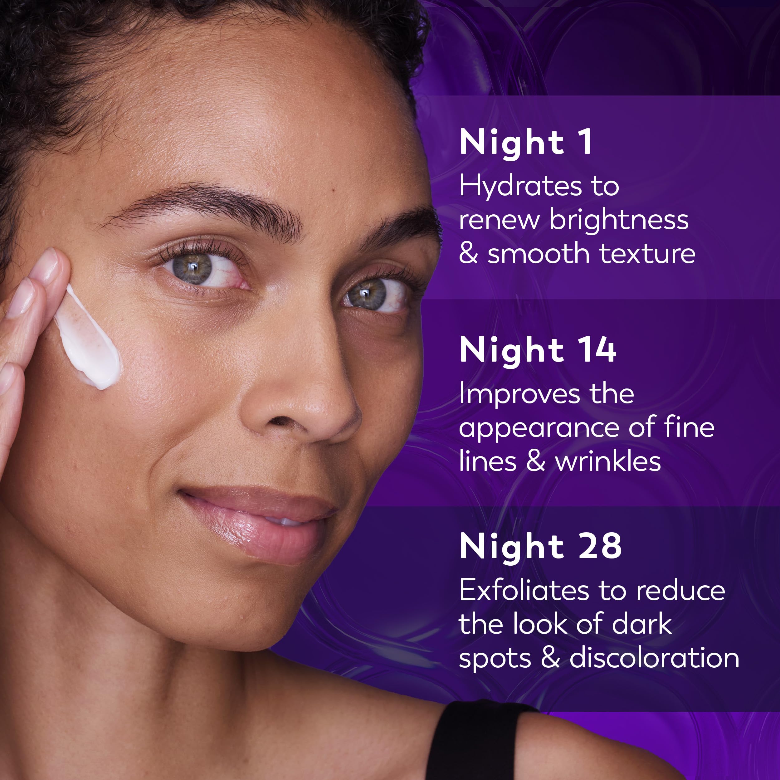 Olay Retinol Night Cream for Women, Anti-Aging Face Moisturizer, Fragrance-Free, Non Greasy - Anti-Wrinkle, Smooth Fine Lines, Hydrating Skin Care - Triple Collagen Cream, Peptide, Niacinamide, 1.7oz